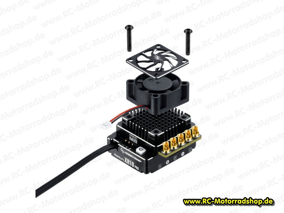 HW30112608: Hobbywing Xerun XR10 Pro G2 Brushless Regler 160A, 2s LiPo HW30112608